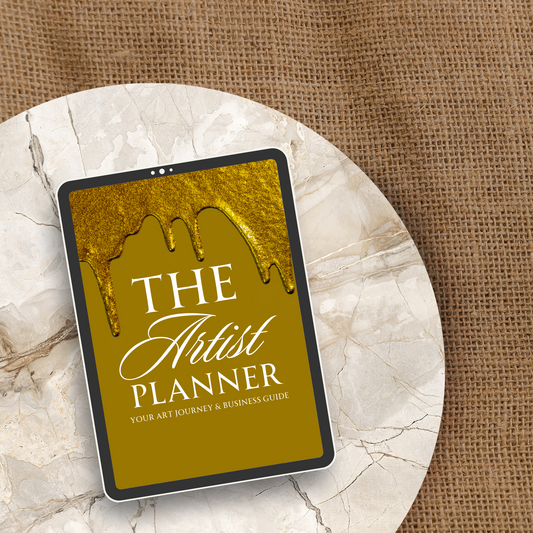 The Complete Artist Planner | A4 & 8.5x11" Printable PDF | Art Business & Studio Organiser
