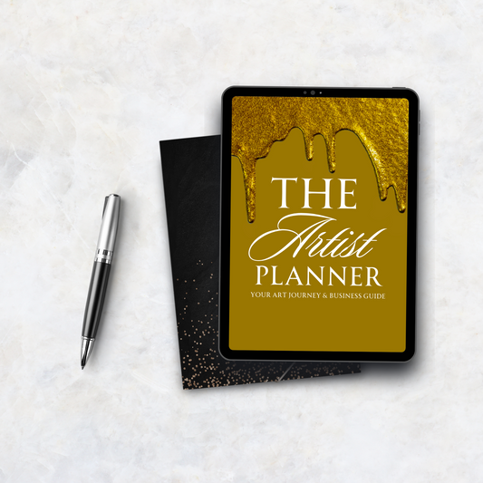 The Complete Artist Planner | A4 & 8.5x11" Printable PDF | Art Business & Studio Organiser